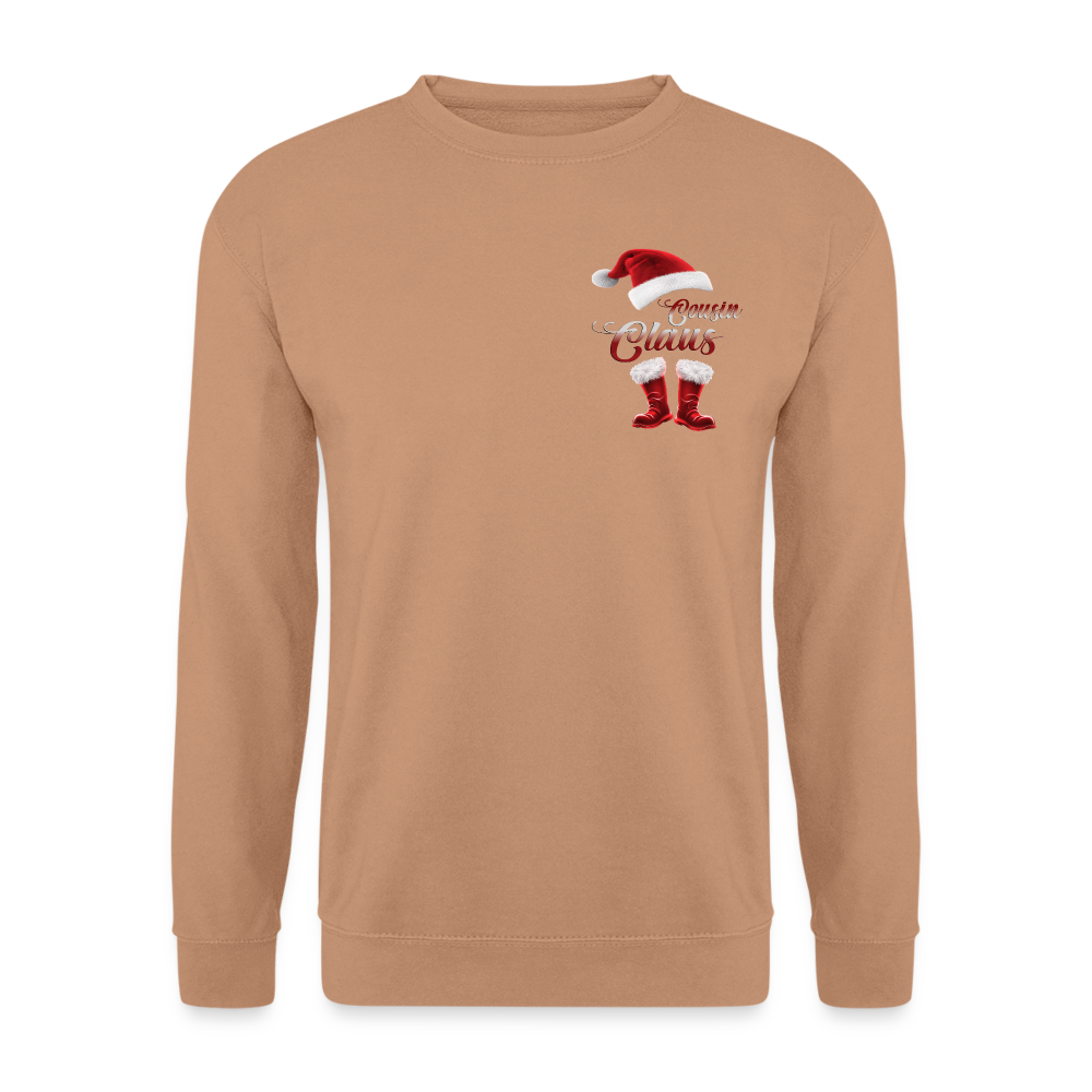 Der Cousin Claus Pullover - Mocca