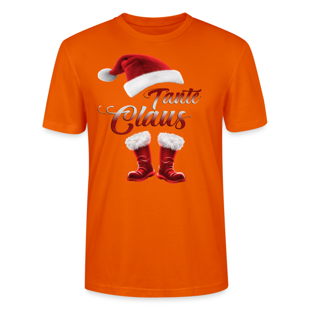 Tante Claus T-Shirt - Tieforange