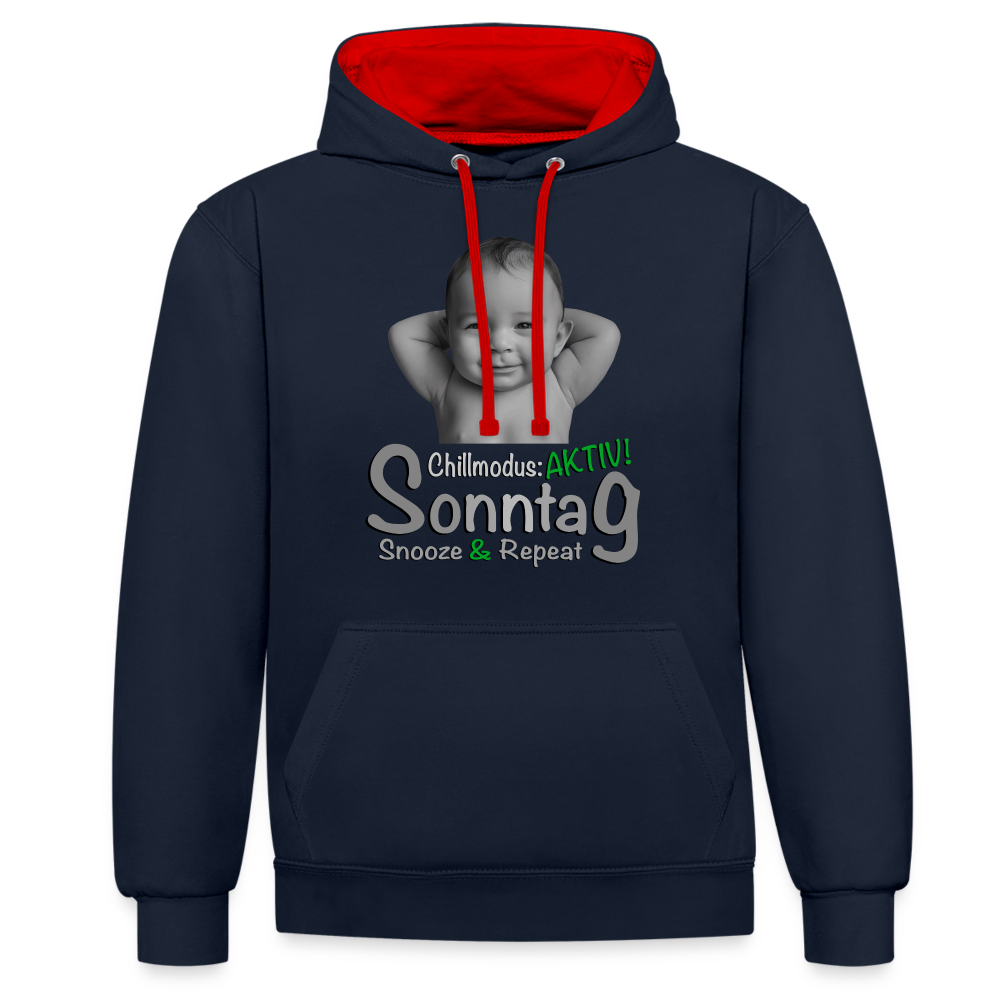 Chillivanillie Sonntags - Navy/Rot
