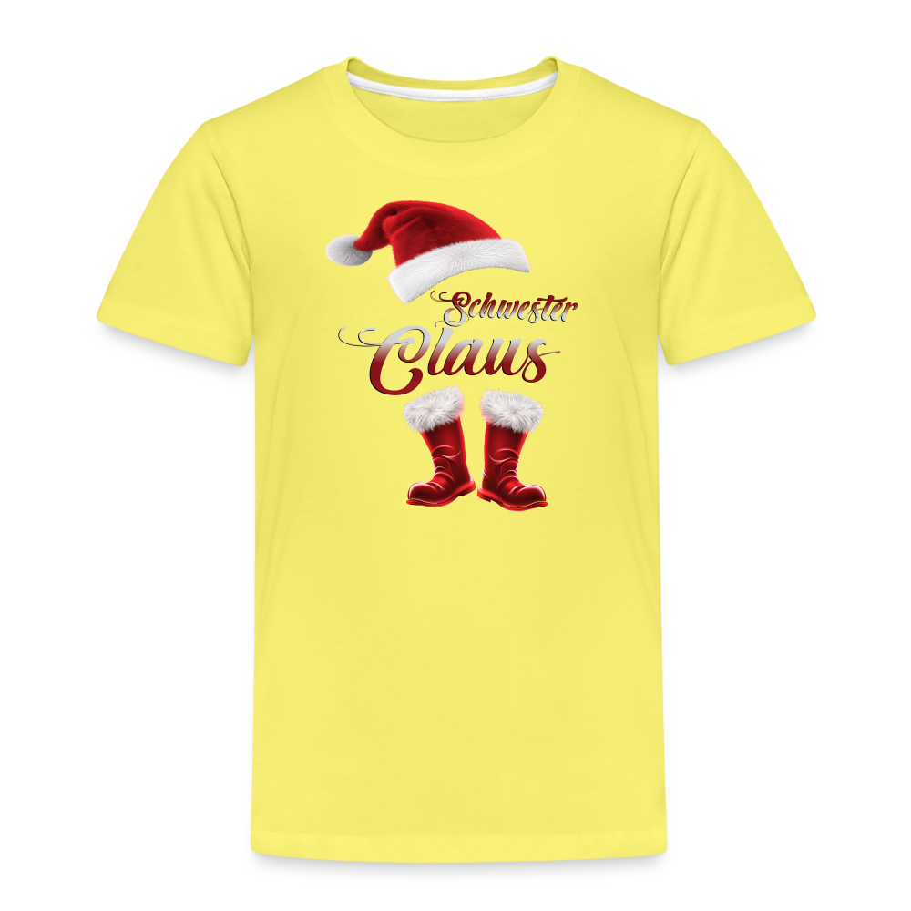 Schwester Claus Kinder T-Shirt - Gelb
