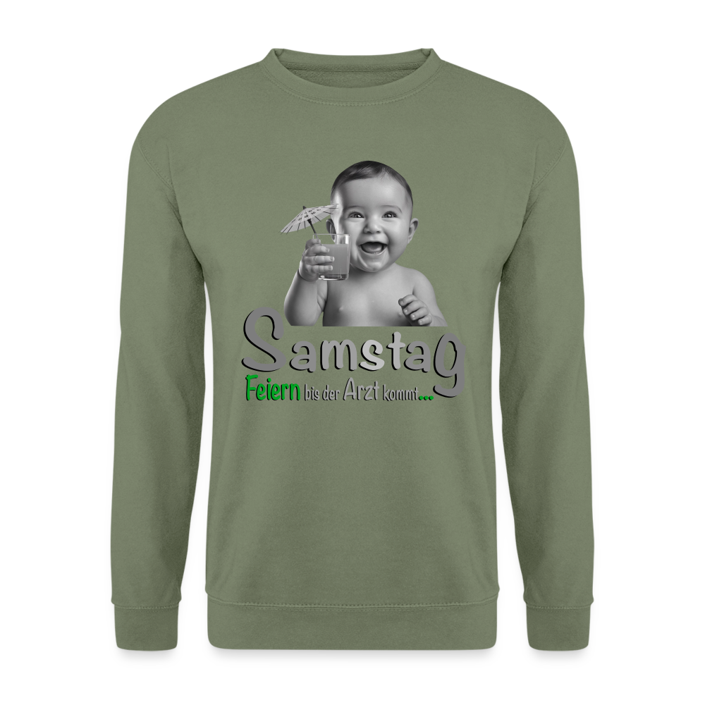 Der coole Pulli für Samstag - Armeegrün