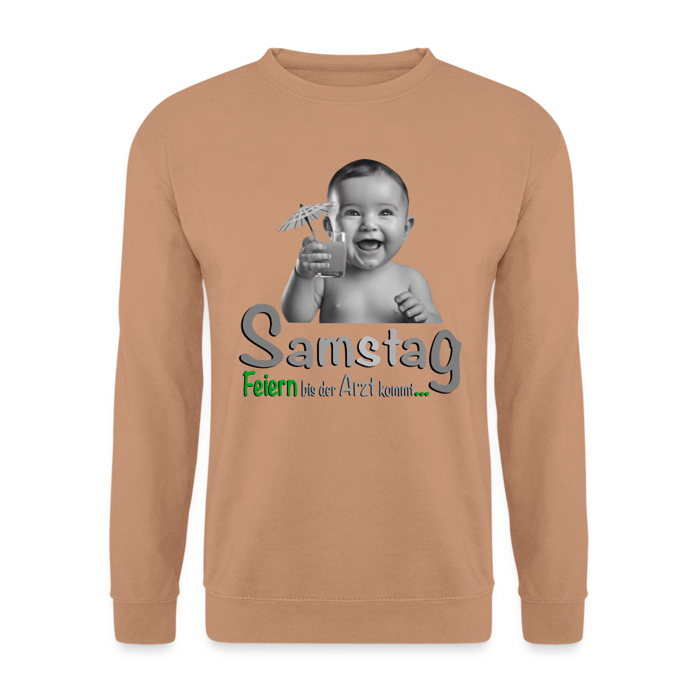 Der coole Pulli für Samstag - Mocca