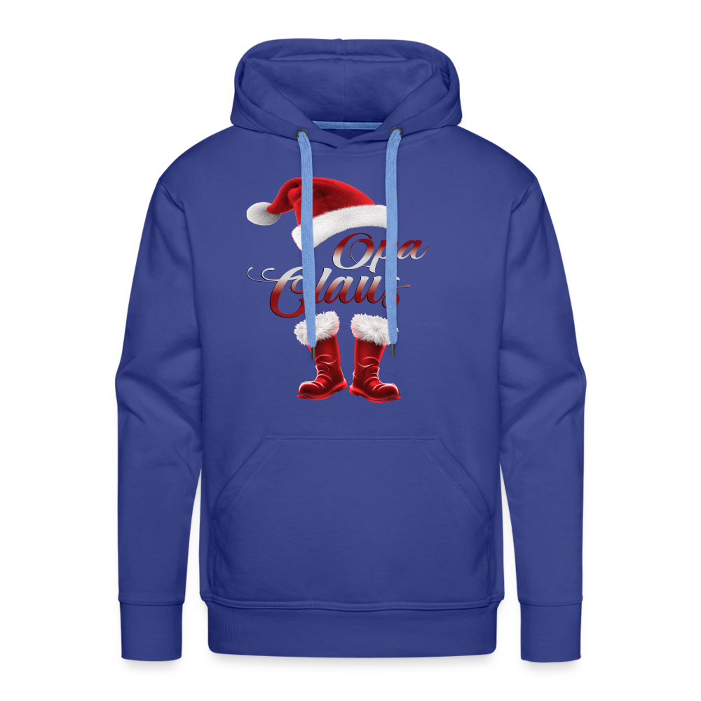 Opa Claus Premium Hoodie - Königsblau