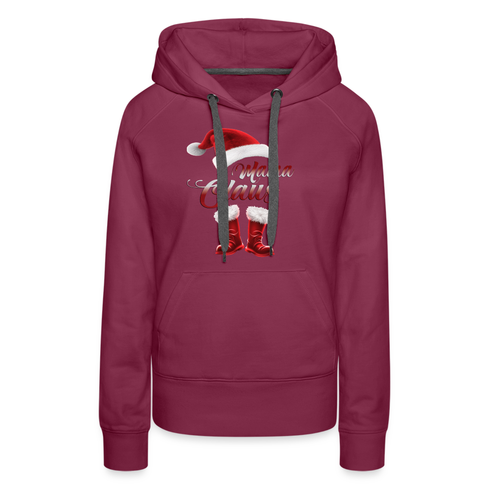 Mama Claus Premium Hoodie - Bordeaux