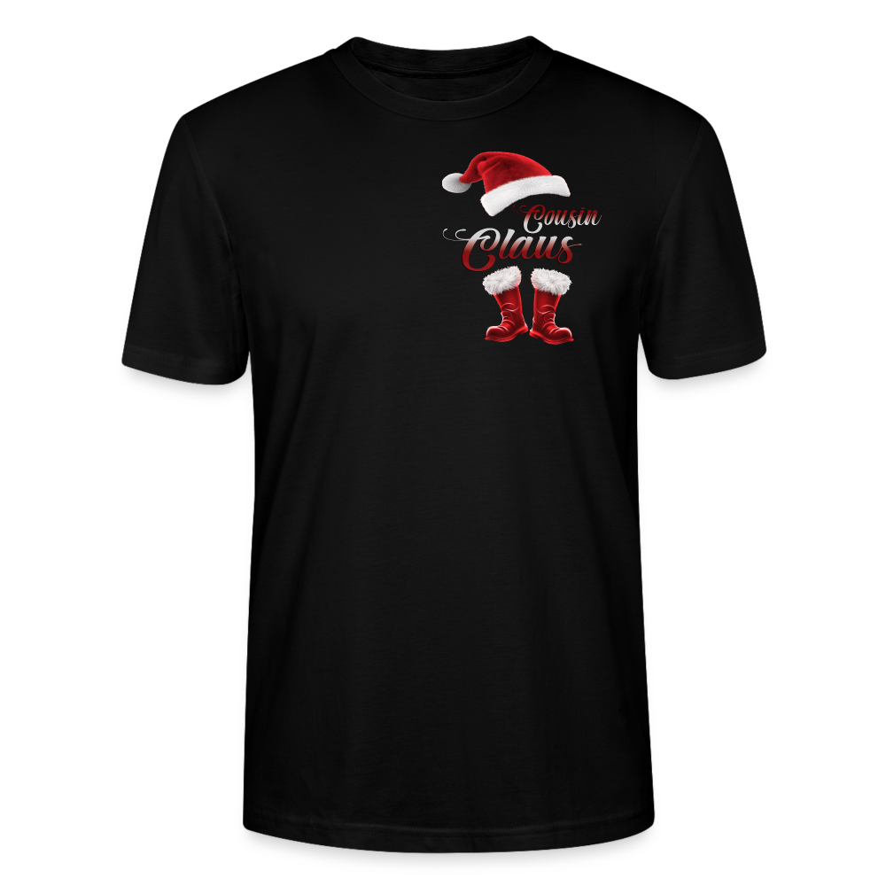 Cousin Claus T-Shirt - Schwarz