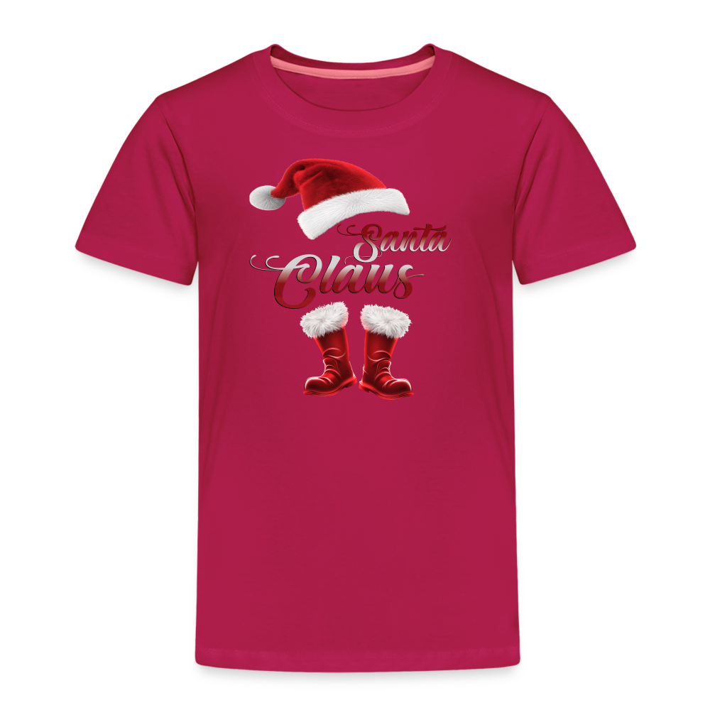 Santa claus Kinder Shirt - dunkles Pink