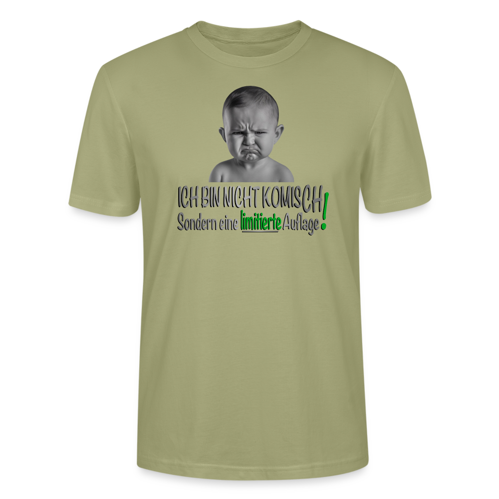 Ich bin nicht komisch T-Shirt - Nebelgrün