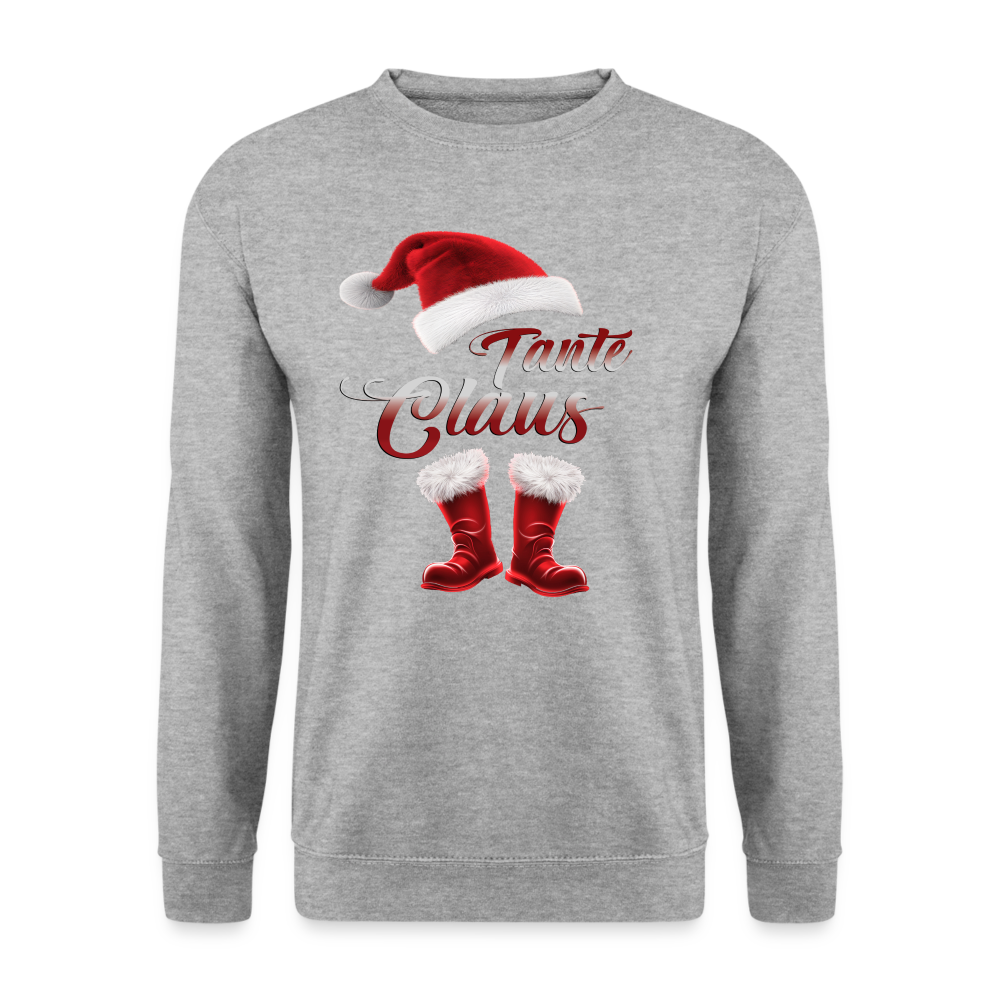 Tanta Claus Pulli - Weißgrau meliert