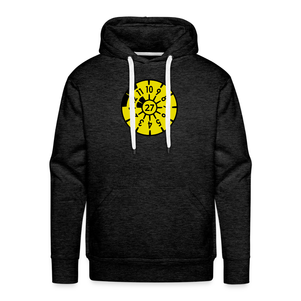 Lustiger TÜV-Plaketten Hoodie – Das Must-have für jeden Autofan - Anthrazit