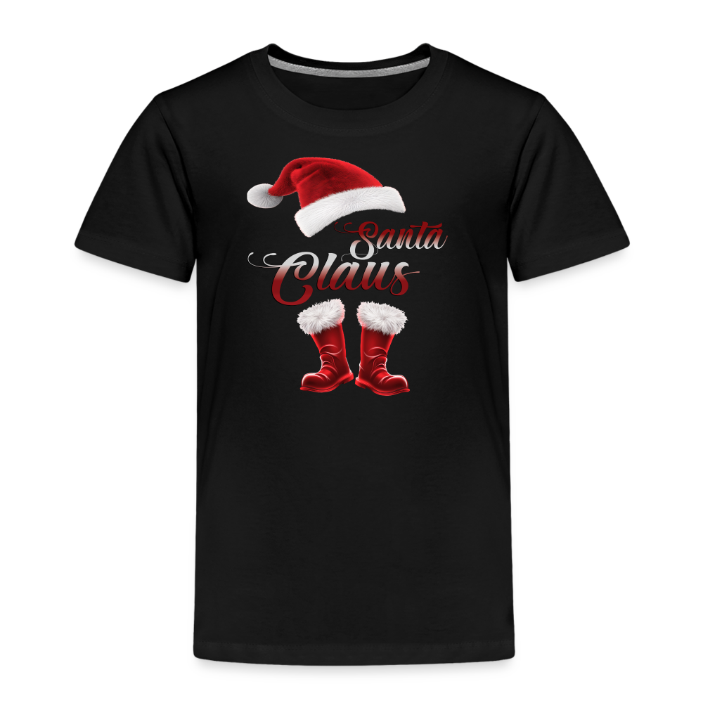 Santa claus Kinder Shirt - Schwarz