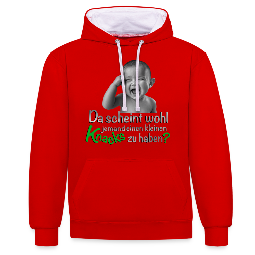 Ein Statement Shirt für die, die anders ticken! 😉 - Rot/Weiß