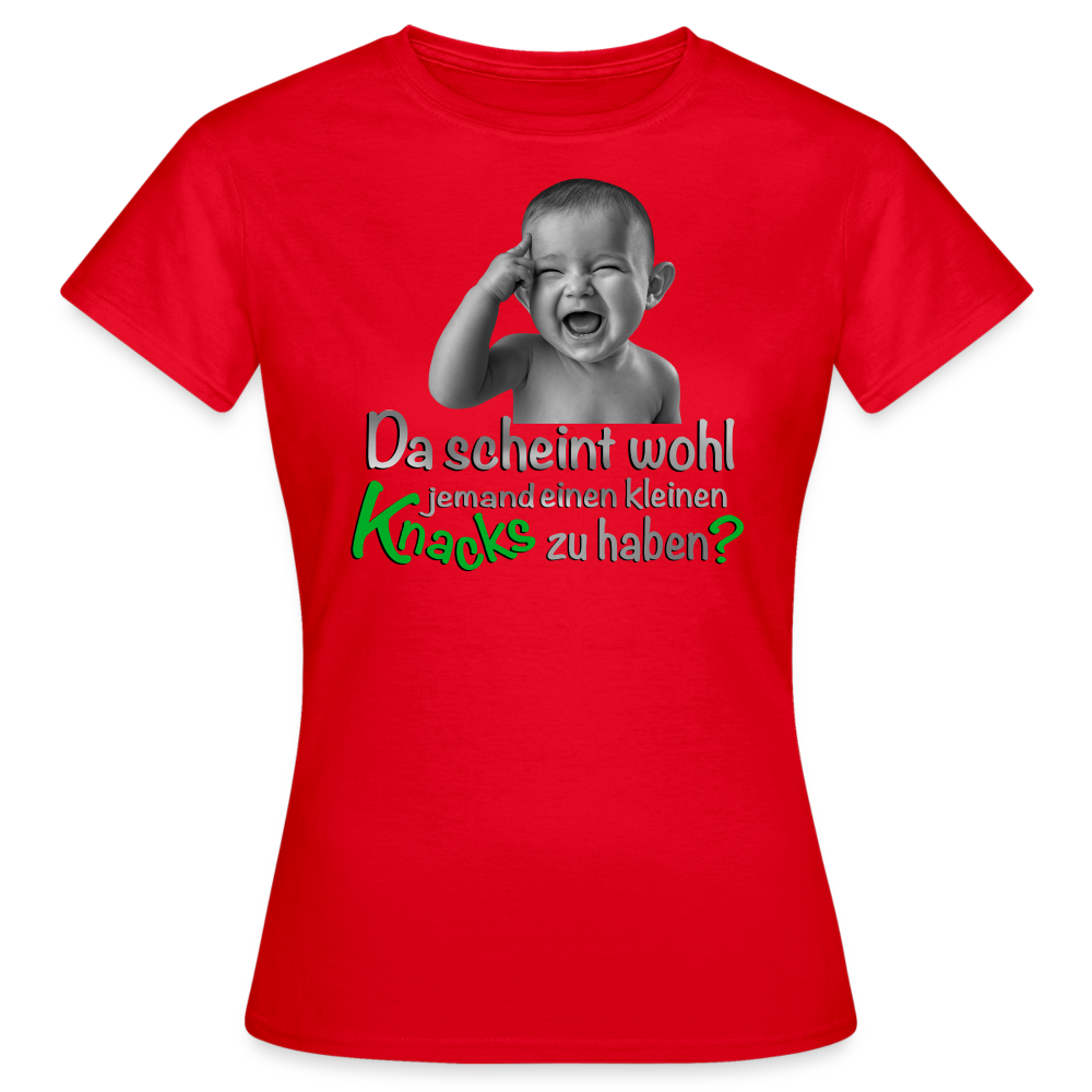 Ein Statement Shirt für die, die anders ticken! - Rot