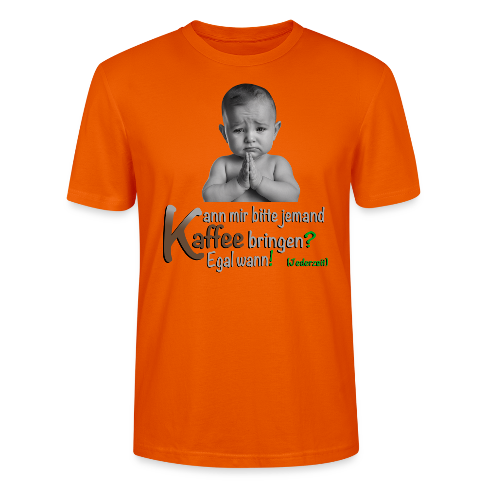 Das Shirt für kostenlosen Kaffee - Tieforange