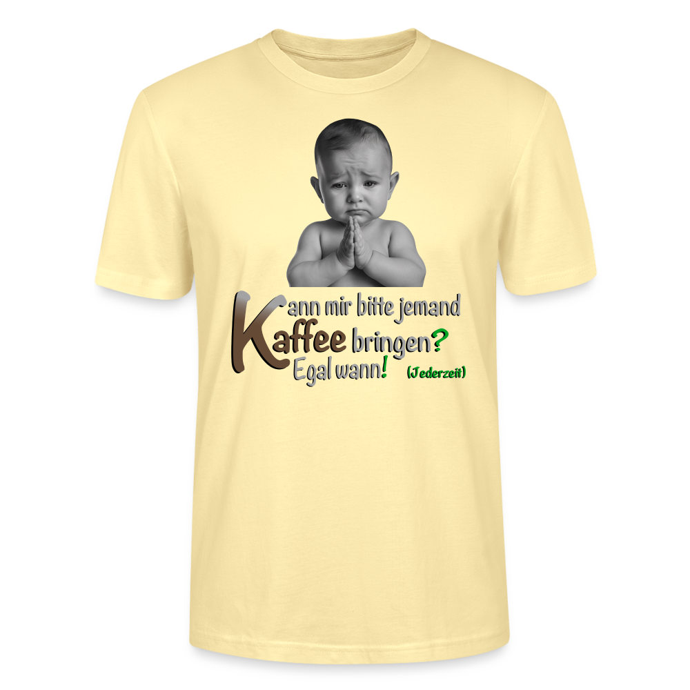 Das Shirt für kostenlosen Kaffee - Creme