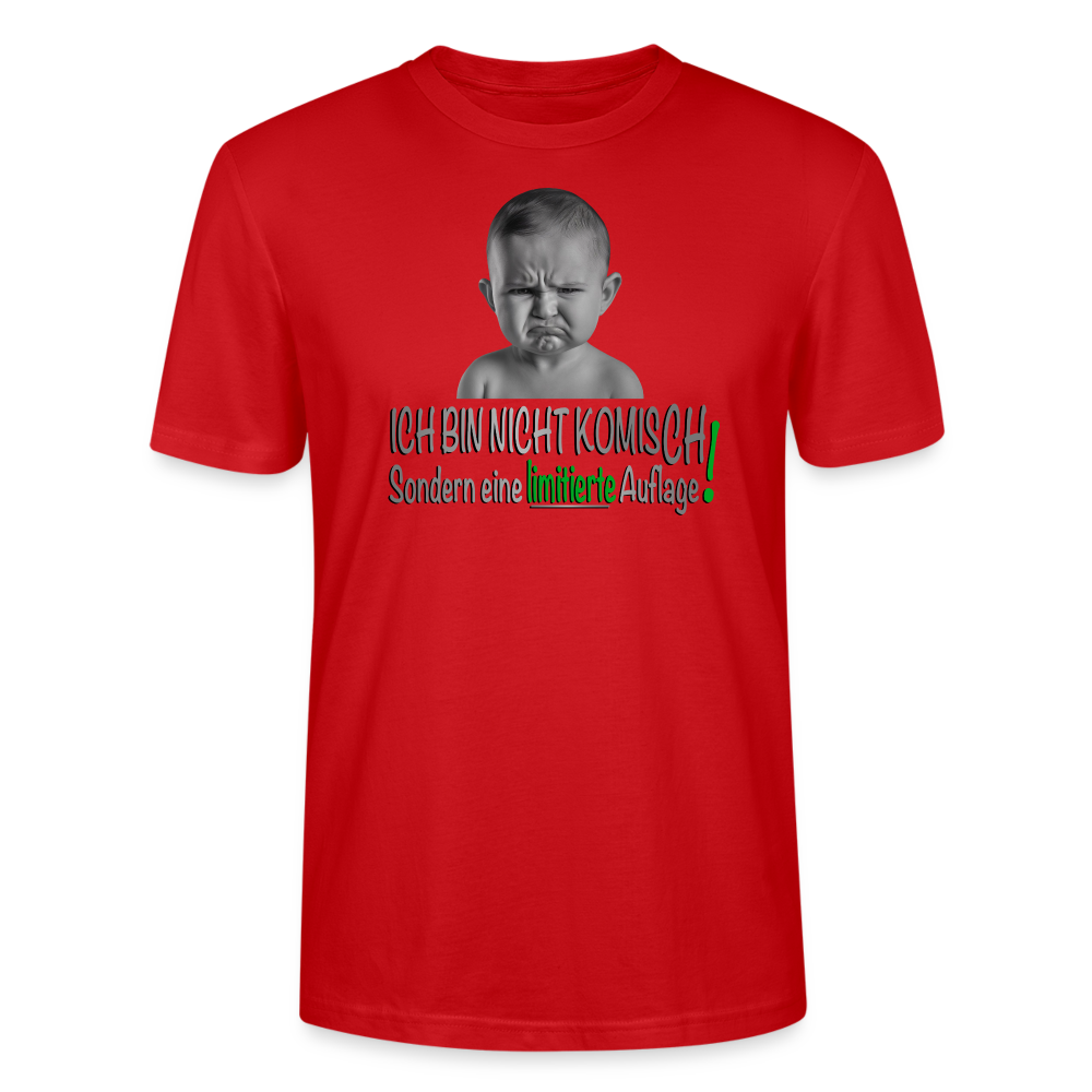 Ich bin nicht komisch T-Shirt - Rot