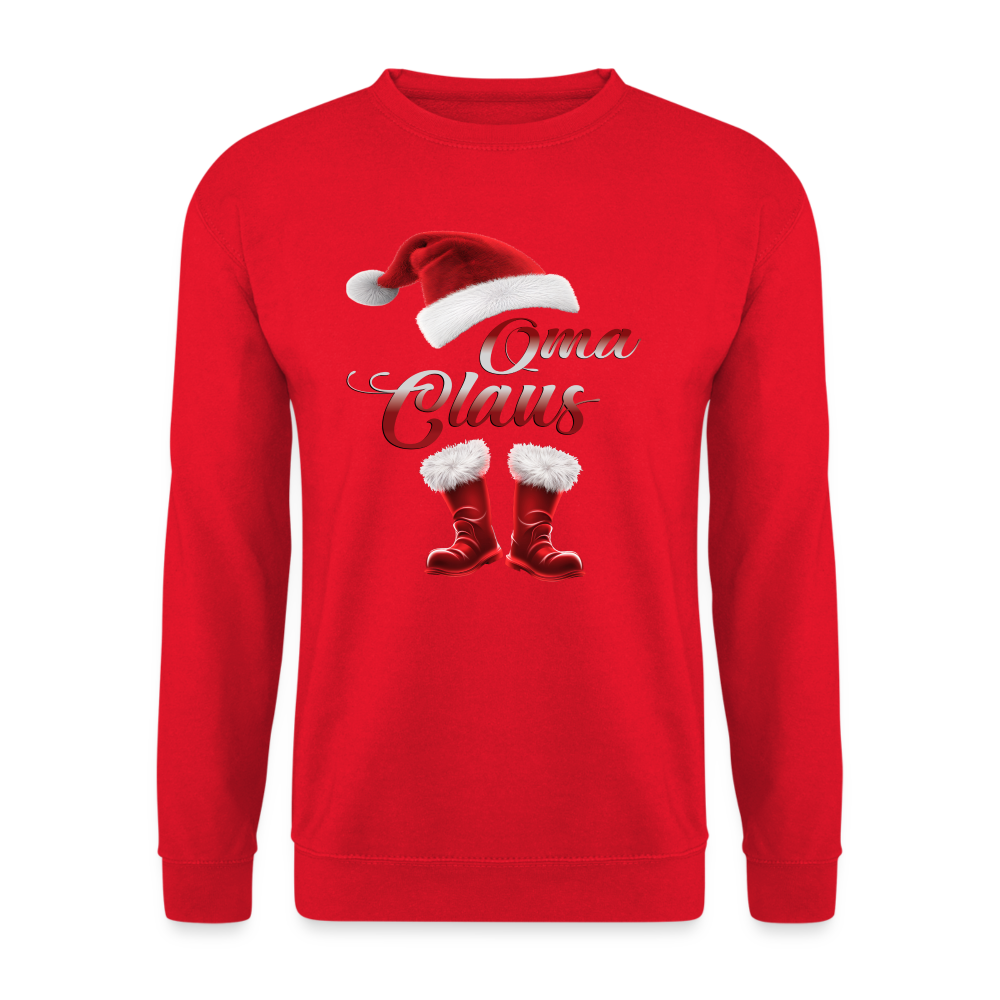 Oma Claus Pulli - Rot