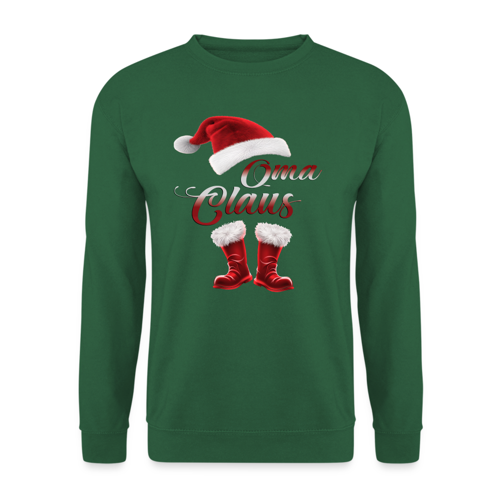 Oma Claus Pulli - Grün