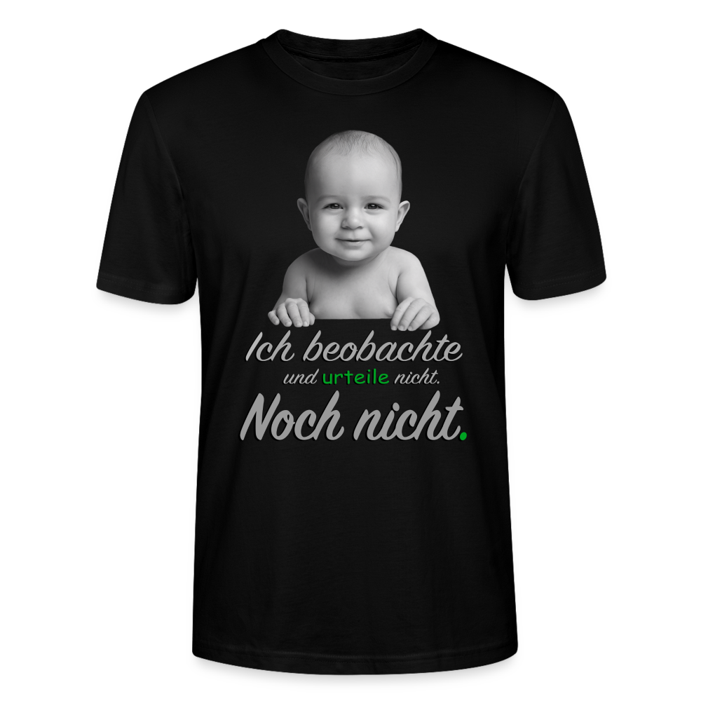 Ich beobachte nicht - Shirt - Schwarz