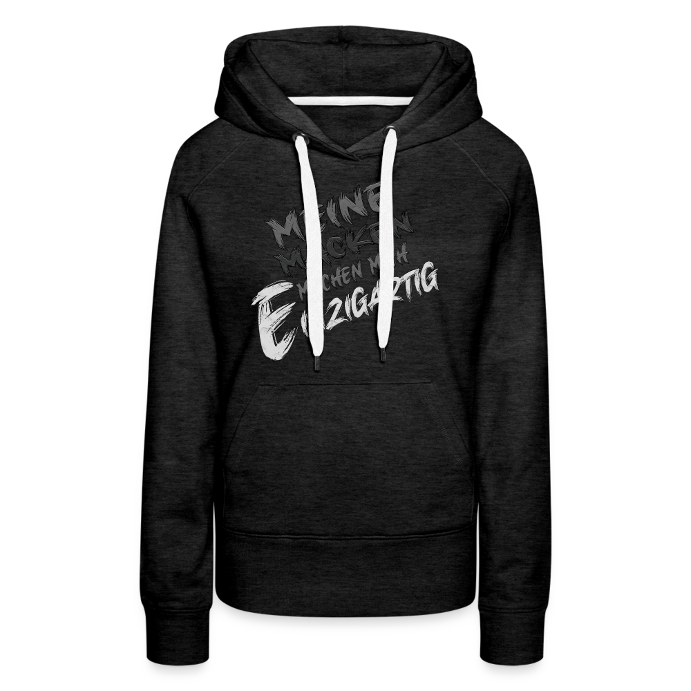 Einzigartige Macken Premium Hoodie - Anthrazit