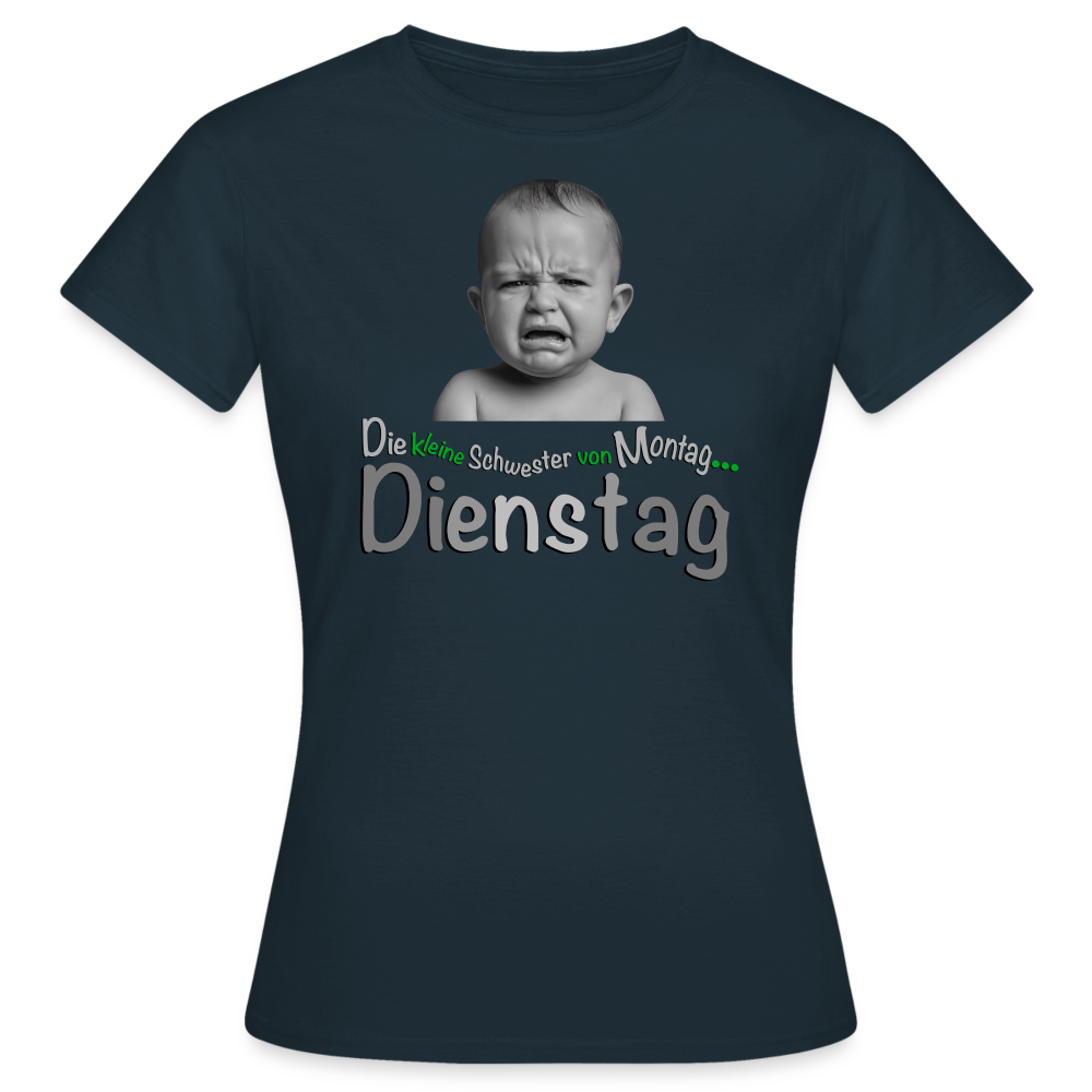 Das T-Shirt für Dienstags------- - Navy