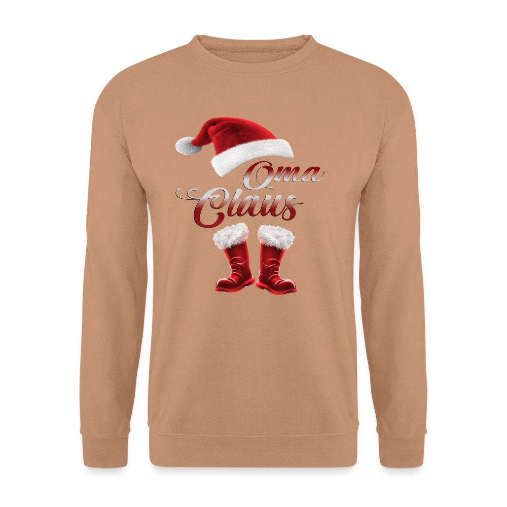 Oma Claus Pulli - Mocca