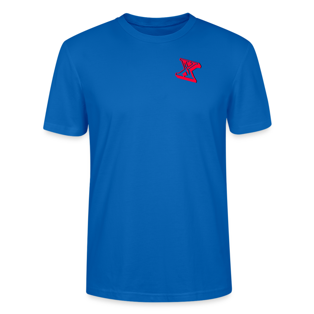 Männer Freizeit T-Shirt - Pfauenblau