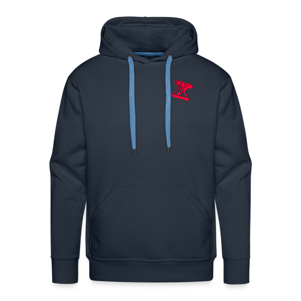 Maenner Hoodie Premium - Navy