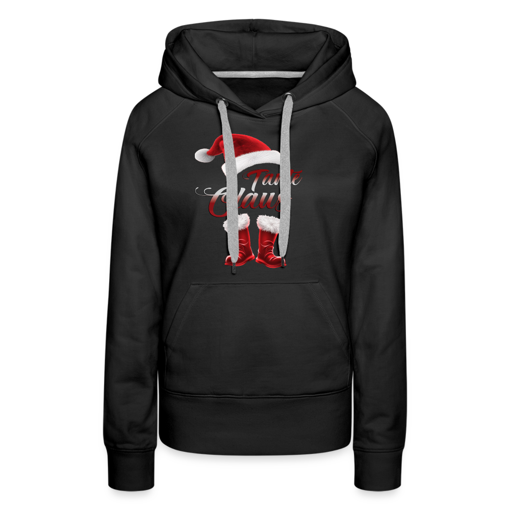 Tante Claus Premium Hoodie - Schwarz