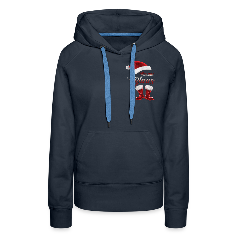 Cousine Claus Premium Hoodie - Navy