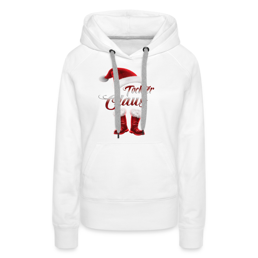 Tochter Claus Premium Hoodie - Weiß