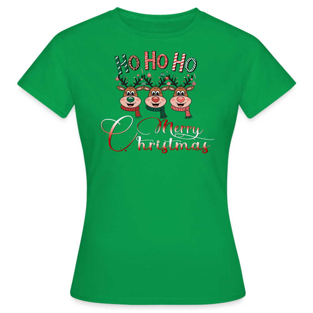 Merry Christmas T-Shirt - Kelly Green