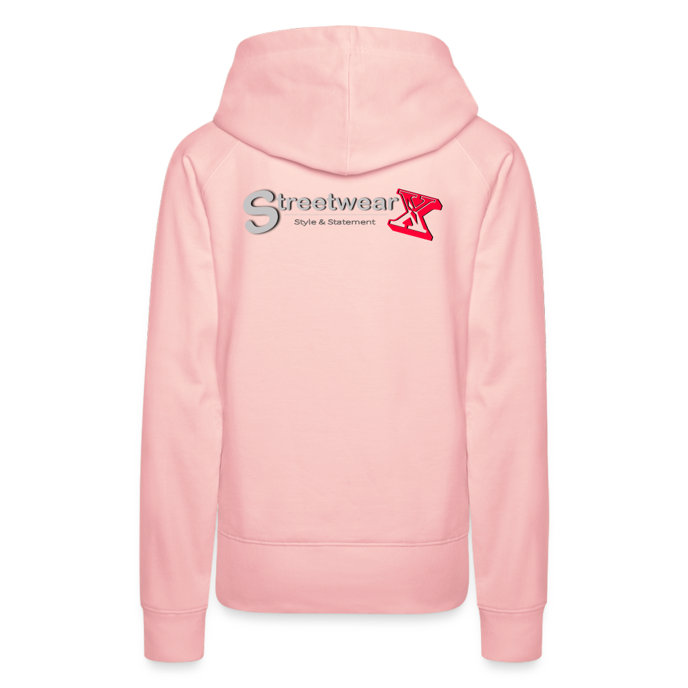 Frauen Freizeit Premium Hoodie - Kristallrosa