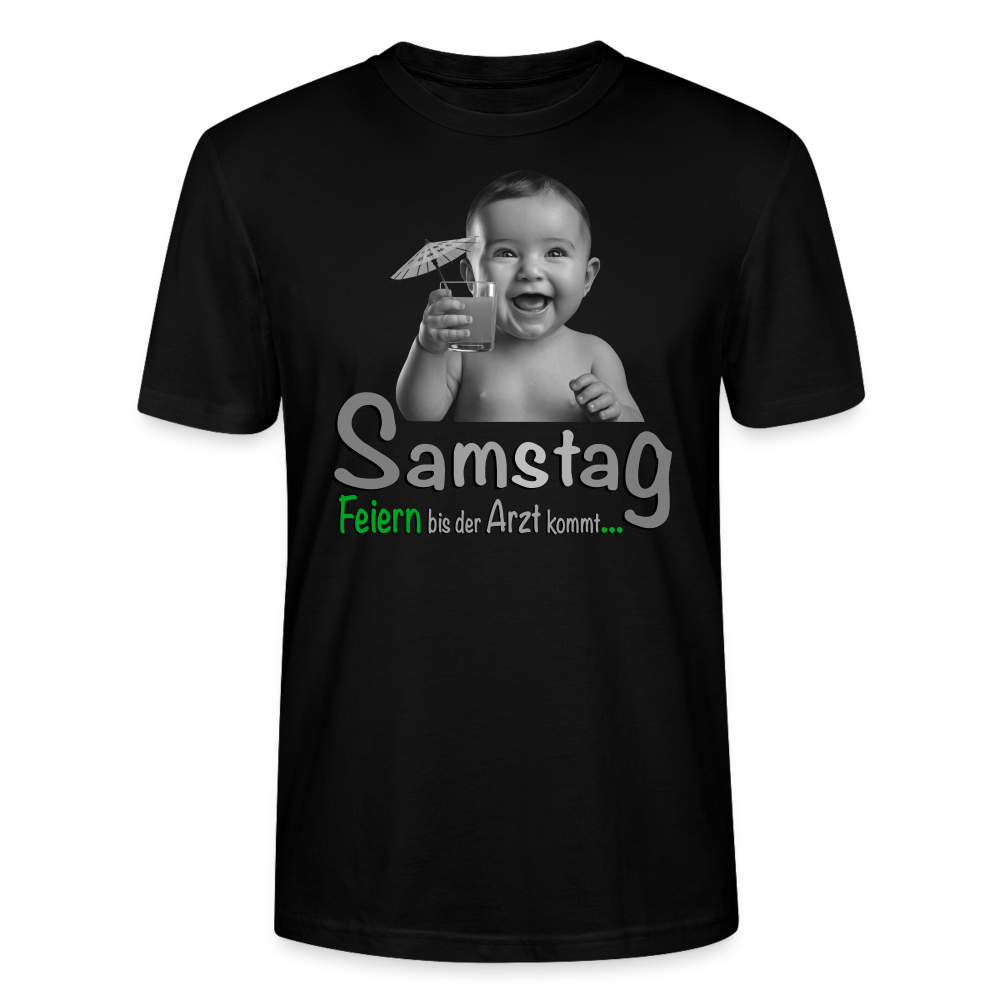 Feiern bis der Arzt kommt - Shirt - Schwarz