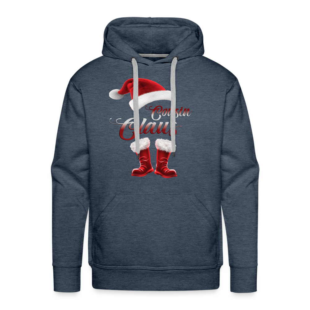 Cousin Claus Premium Hoodie - Jeansblau