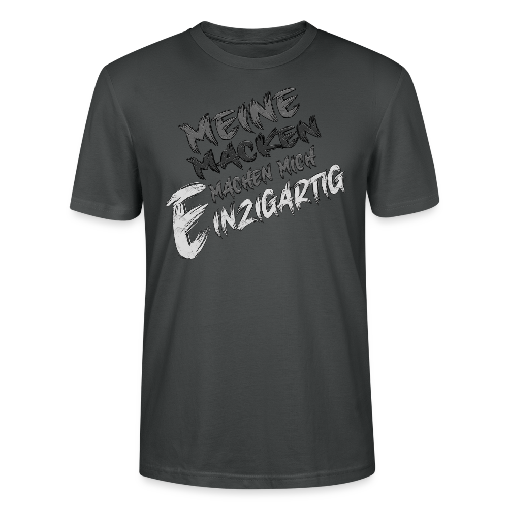 Einzigartige Macken T-Shirt - Anthrazit