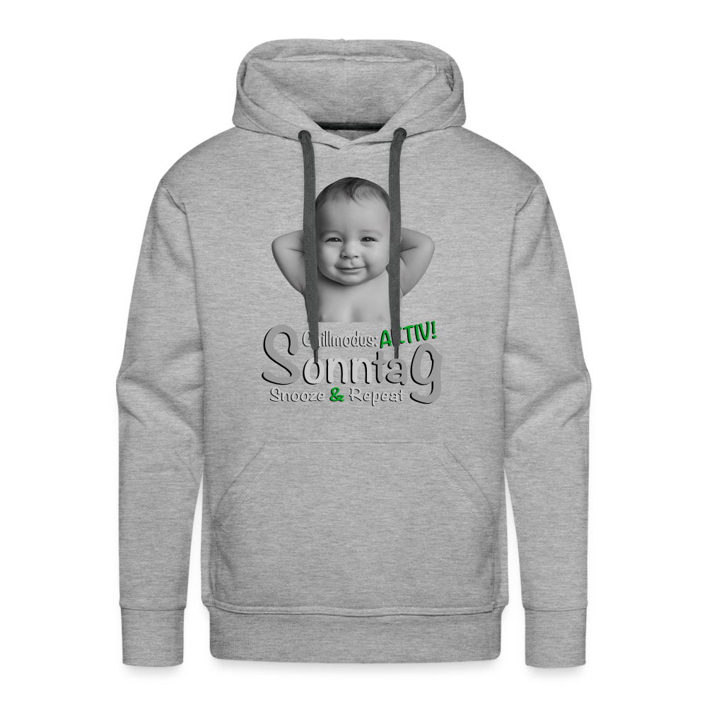 Chillivanillie Sonntags Hoodie - Grau meliert