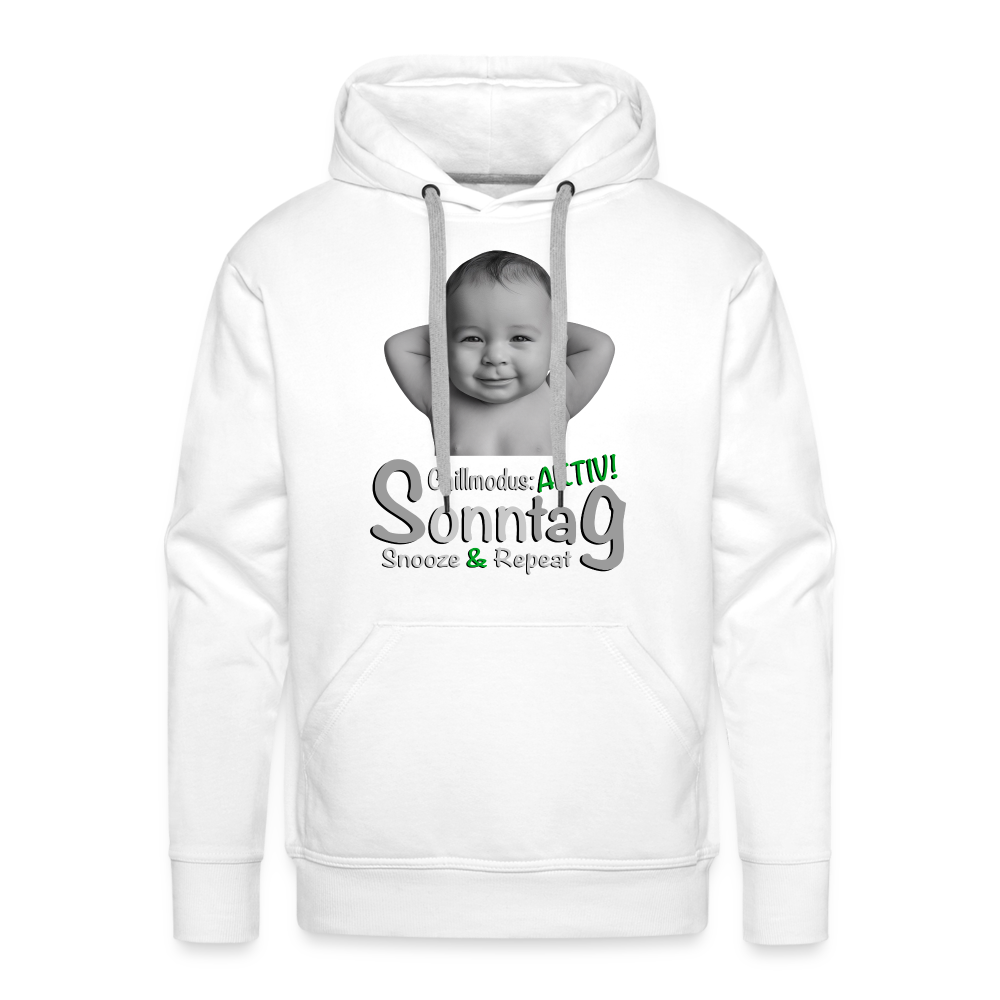 Chillivanillie Sonntags Hoodie - Weiß