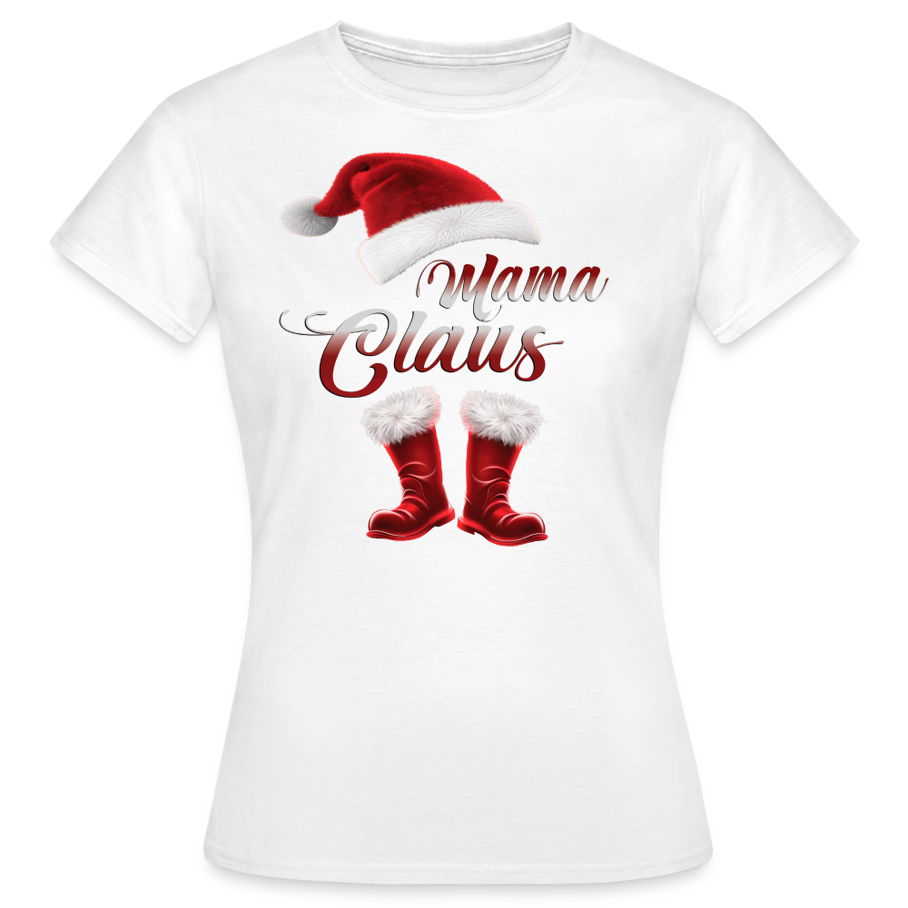 Mama Claus T-Shirt - Weiß