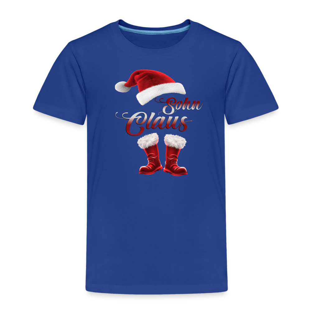 Sohn Claus Kinder T-Shirt - Königsblau