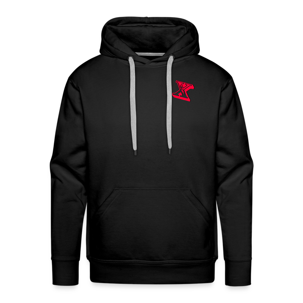 Maenner Hoodie Premium - Schwarz