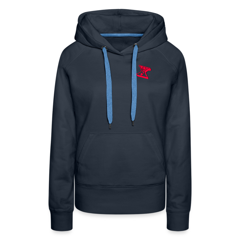 Frauen Freizeit Premium Hoodie - Navy