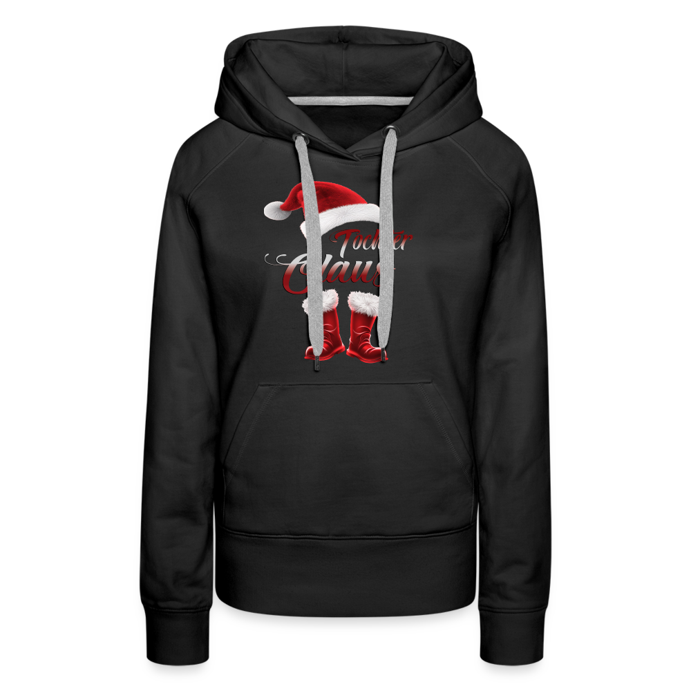 Tochter Claus Premium Hoodie - Schwarz