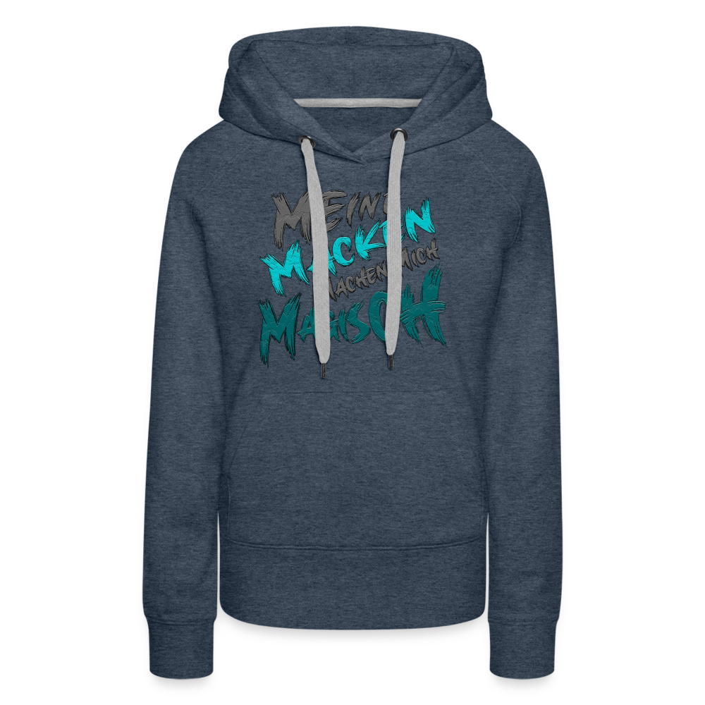 Magische Macken Premium Hoodie - Jeansblau