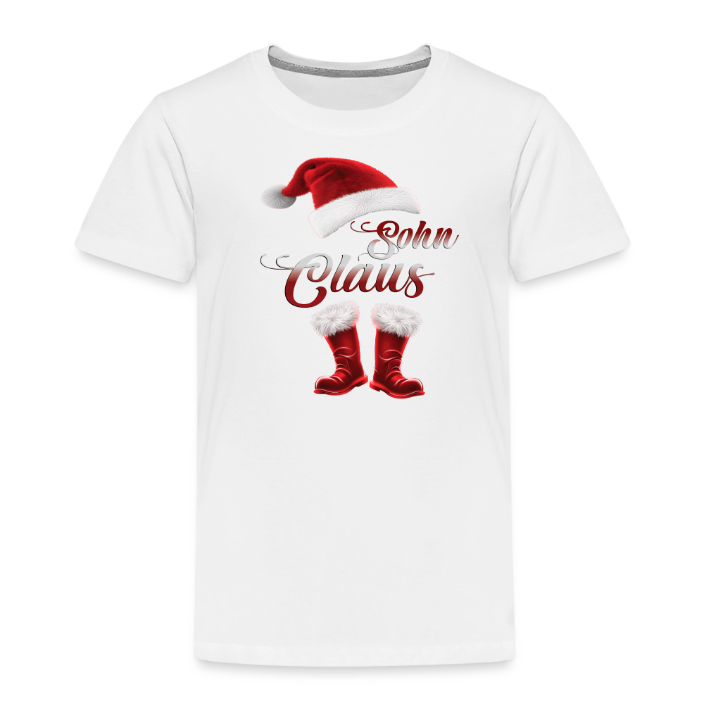 Sohn Claus Kinder T-Shirt - Weiß