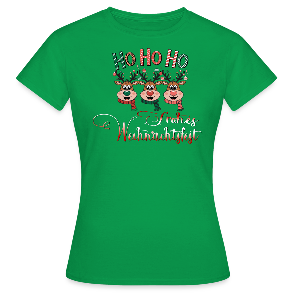 Frohes Weihnachtsfest T-Shirt - Kelly Green