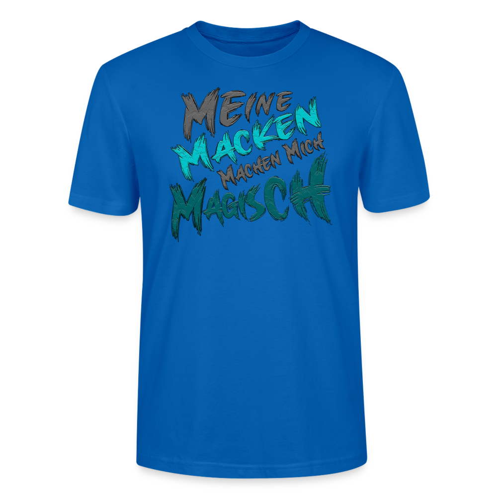 Magische Macken T-Shirt - Pfauenblau