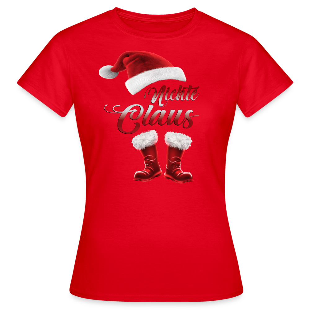 Nichte Claus T-Shirt - Rot