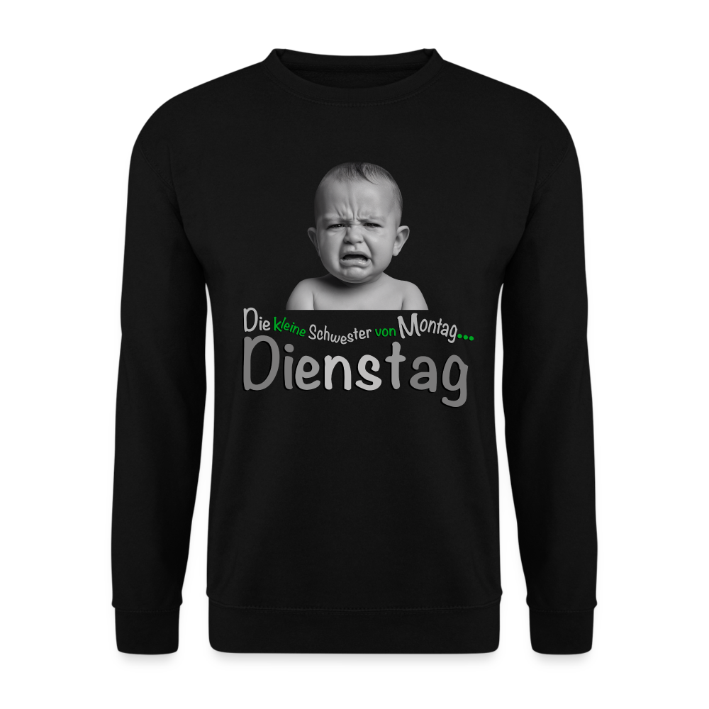 Der Sweater für für Dienstags - Schwarz