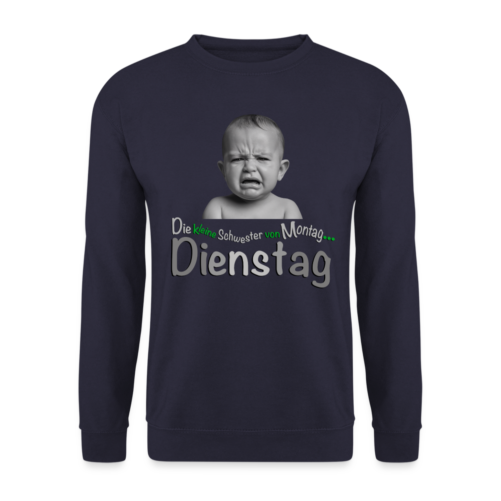 Der Sweater für für Dienstags - Navy