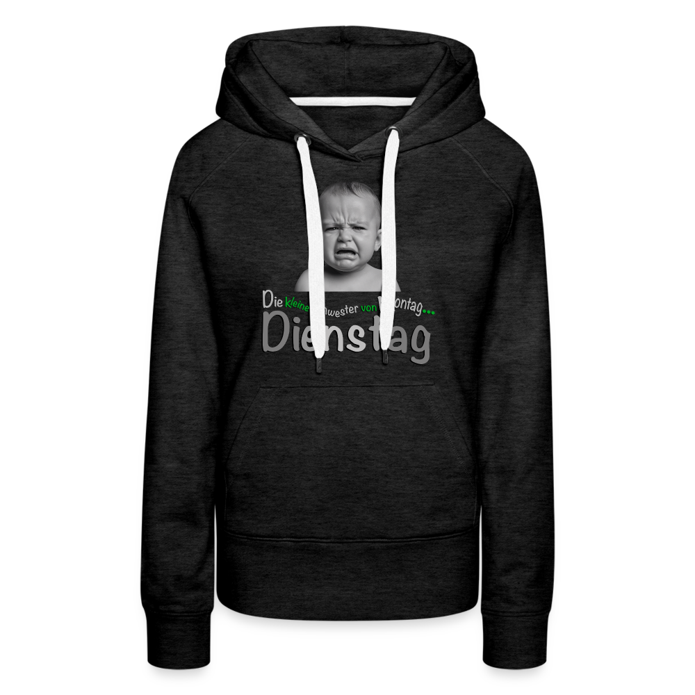 Der Hoodie für Dienstags - Anthrazit